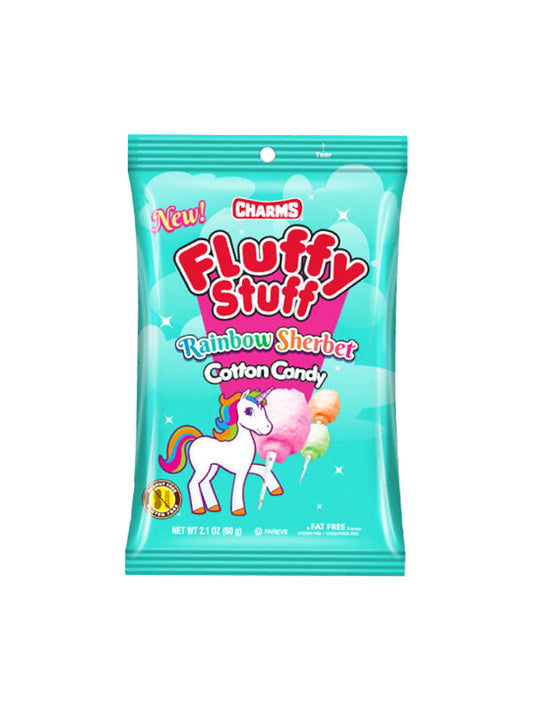 Charms Fluffy Stuff Unicorn Cotton Candy