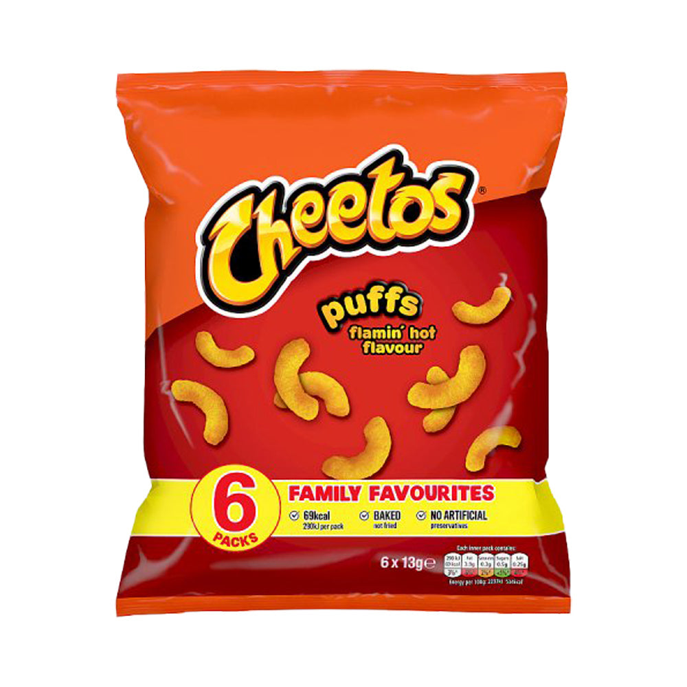 Cheetos Flamin Hot 6 pack
