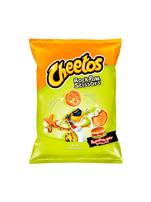 Cheetos Rock Paw Scissors Hamburger Small Pack