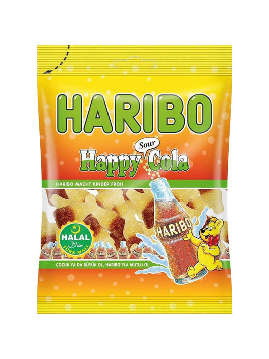 Halal Haribo Happy Cola Sour