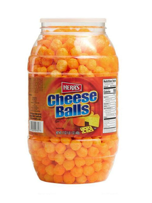 Herr's Cheese Balls Barrel (510.3g)