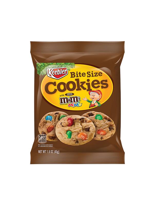 Keebler M&M Bite Size Cookies