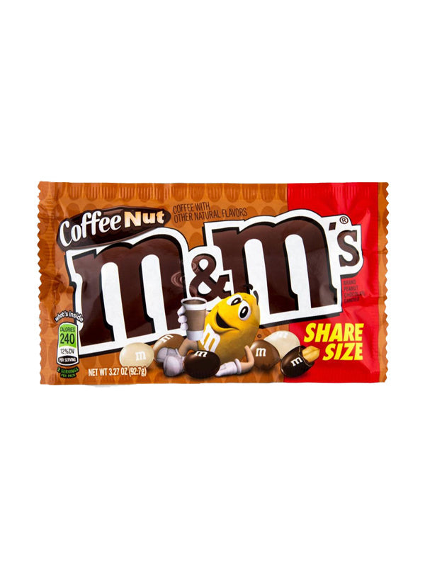 M&Ms Coffee Nut Share Size