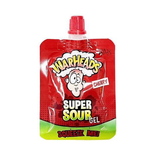 Warheads Super Sour Tongue Attack Gel Cherry