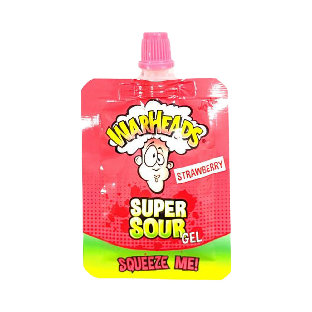 Warheads Super Sour Tongue Attack Gel Strawberry